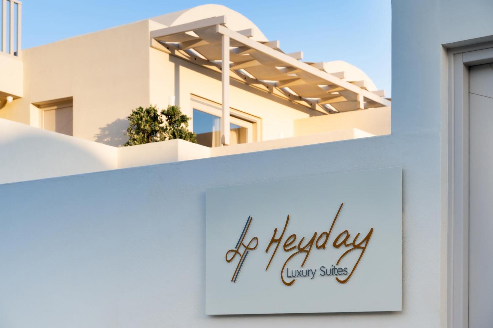 Heyday Luxury Suites Perissa  Exteriör bild