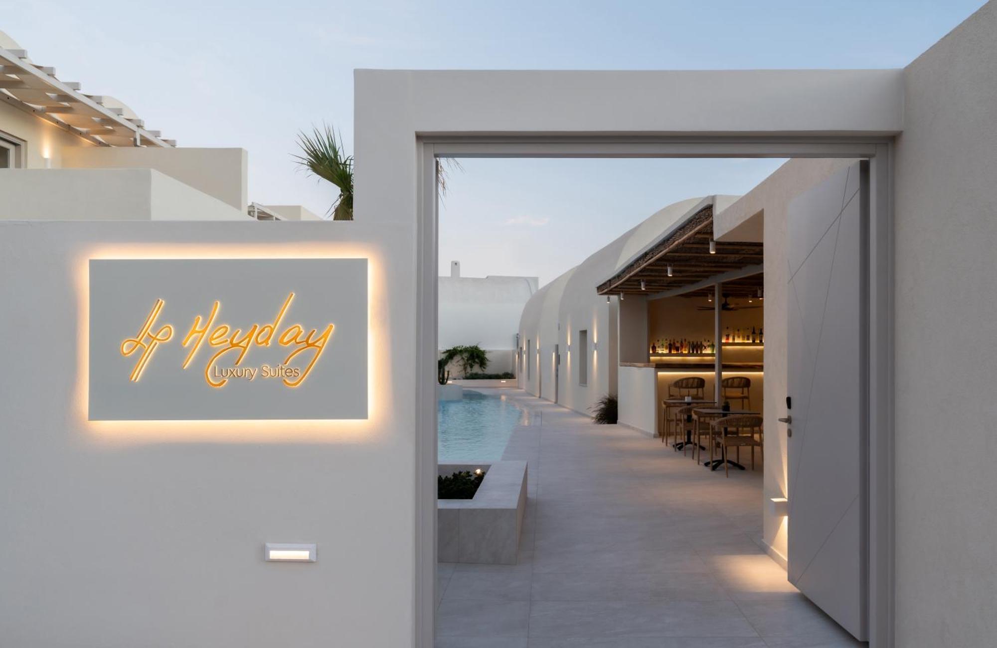 Heyday Luxury Suites Perissa  Exteriör bild